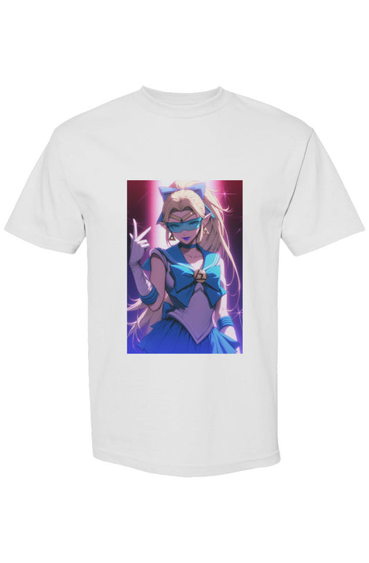 Anime magical-girl T-shirt from Drewsidious Otaku Collection VII | Seven 25. Features vibrant artwork on premium cotton with a relaxed, fashion-forward fit.