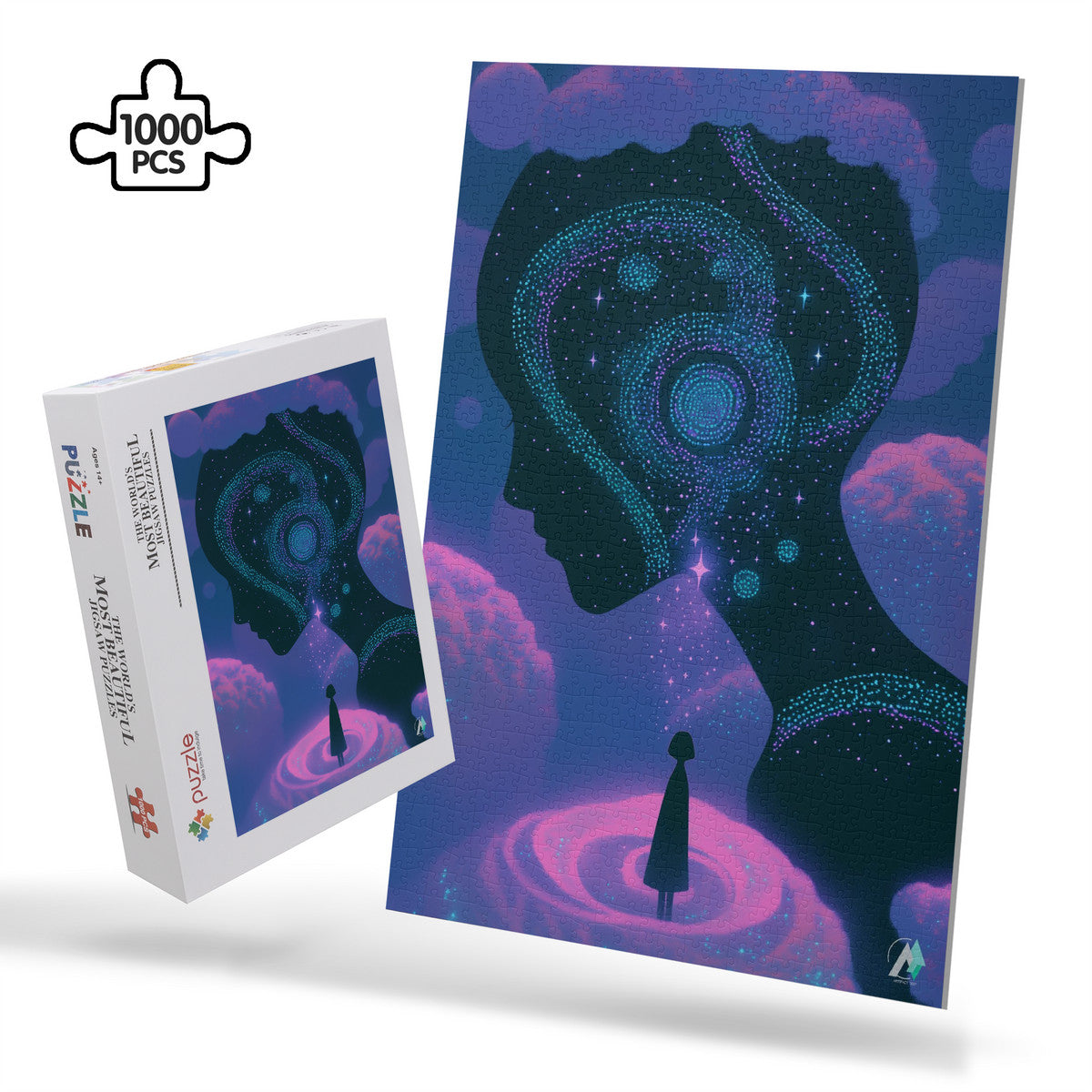 PUZZLE_V1 Cardboard Jigsaw Puzzle (1000-Piece)
