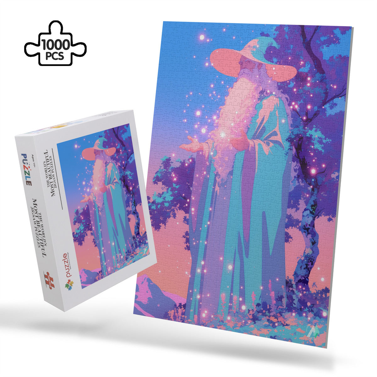 PUZZLE_V1 Cardboard Jigsaw Puzzle (1000-Piece)