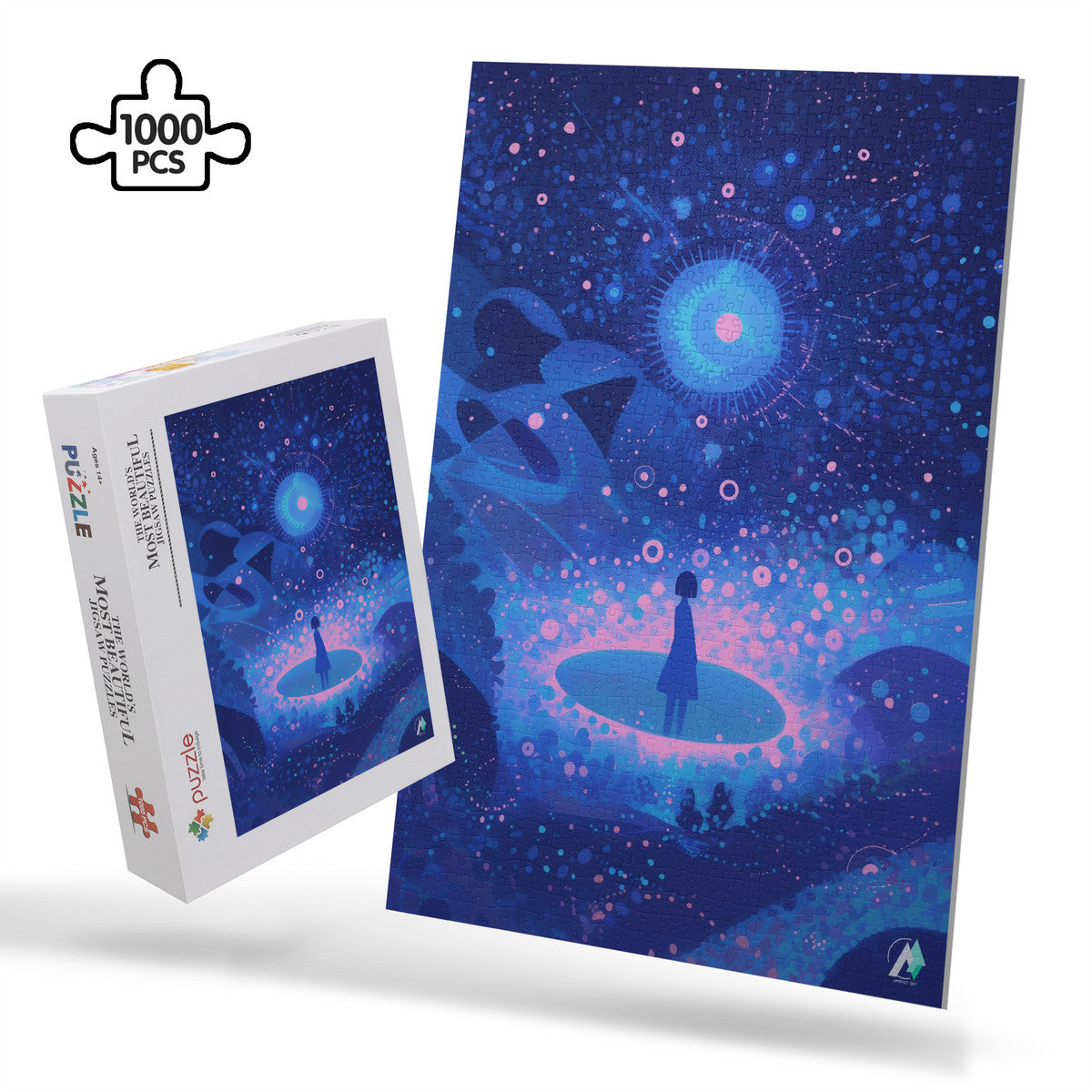 PUZZLE_V1 Cardboard Jigsaw Puzzle (1000-Piece)