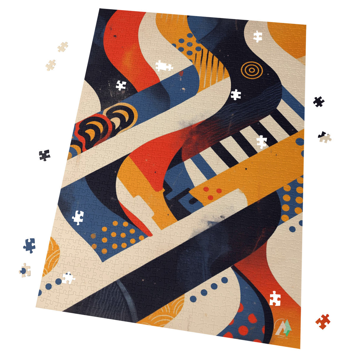 PUZZLE_V1 Cardboard Jigsaw Puzzle (1000-Piece)
