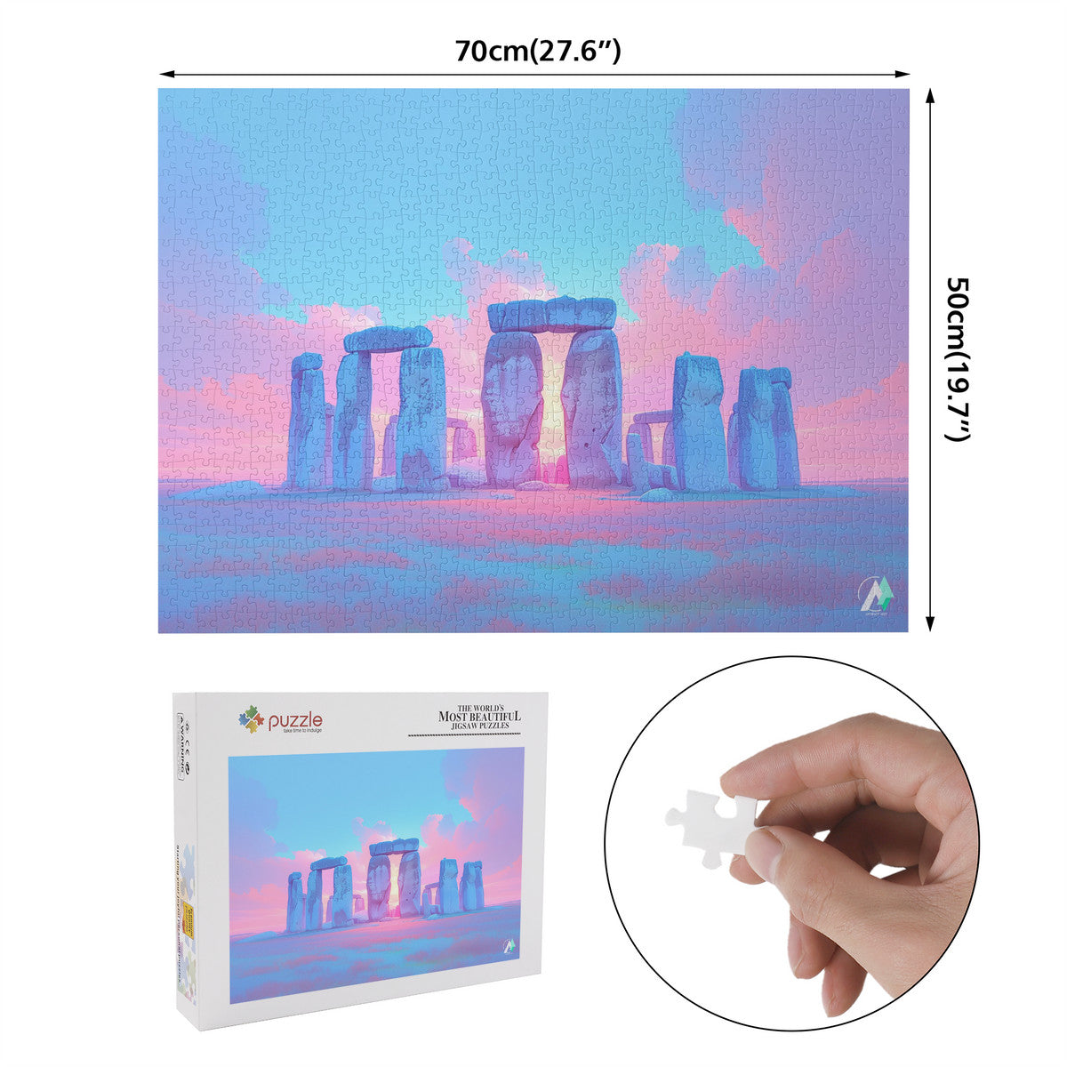 PUZZLE_H1 Cardboard Jigsaw Puzzle (1000-Piece)