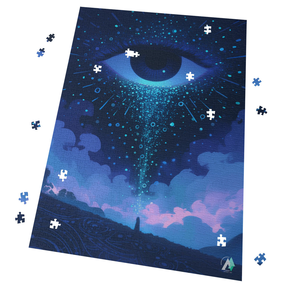 PUZZLE_V1 Cardboard Jigsaw Puzzle (1000-Piece)