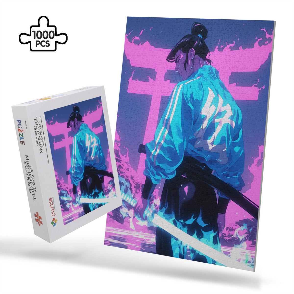 PUZZLE_V1 Cardboard Jigsaw Puzzle (1000-Piece)