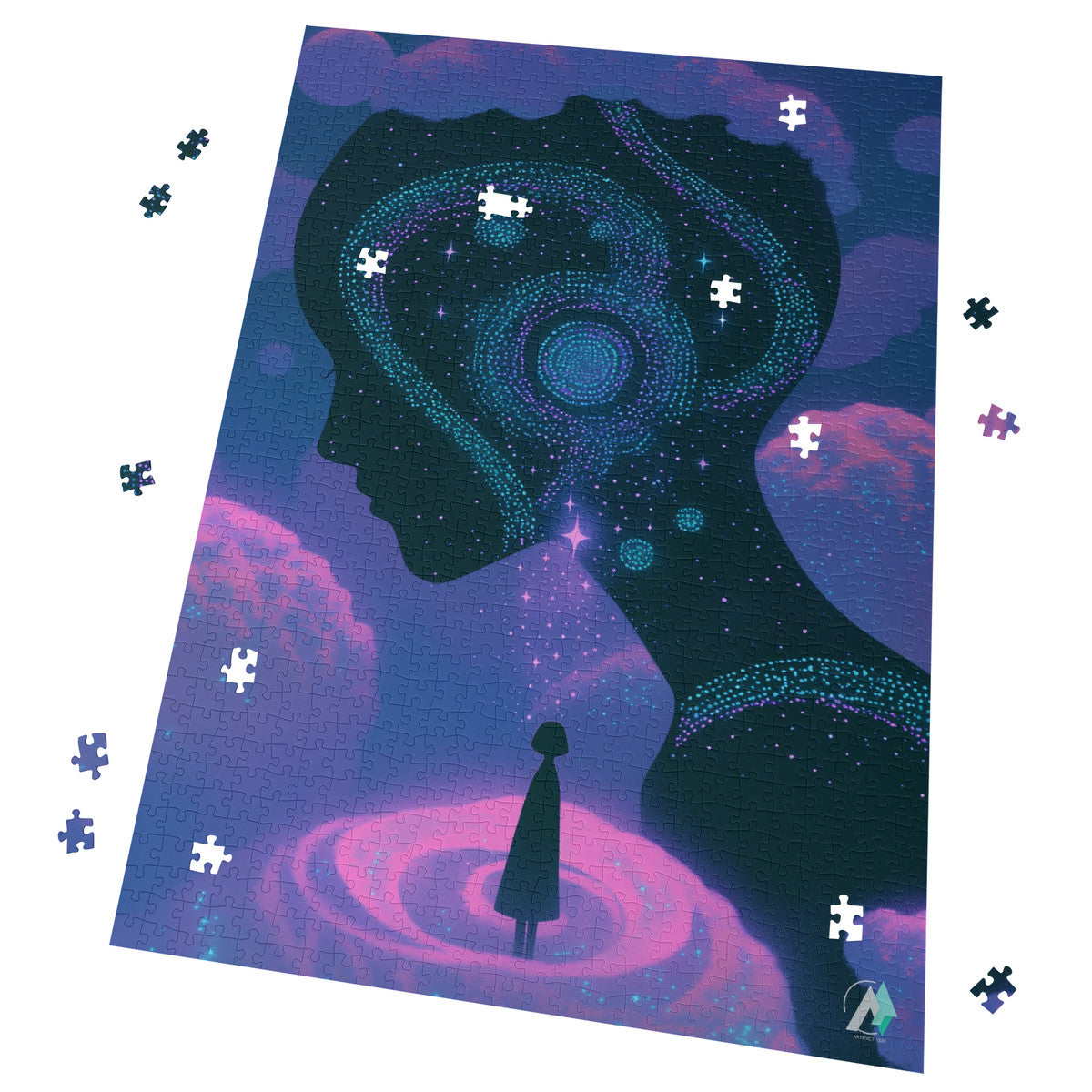 PUZZLE_V1 Cardboard Jigsaw Puzzle (1000-Piece)