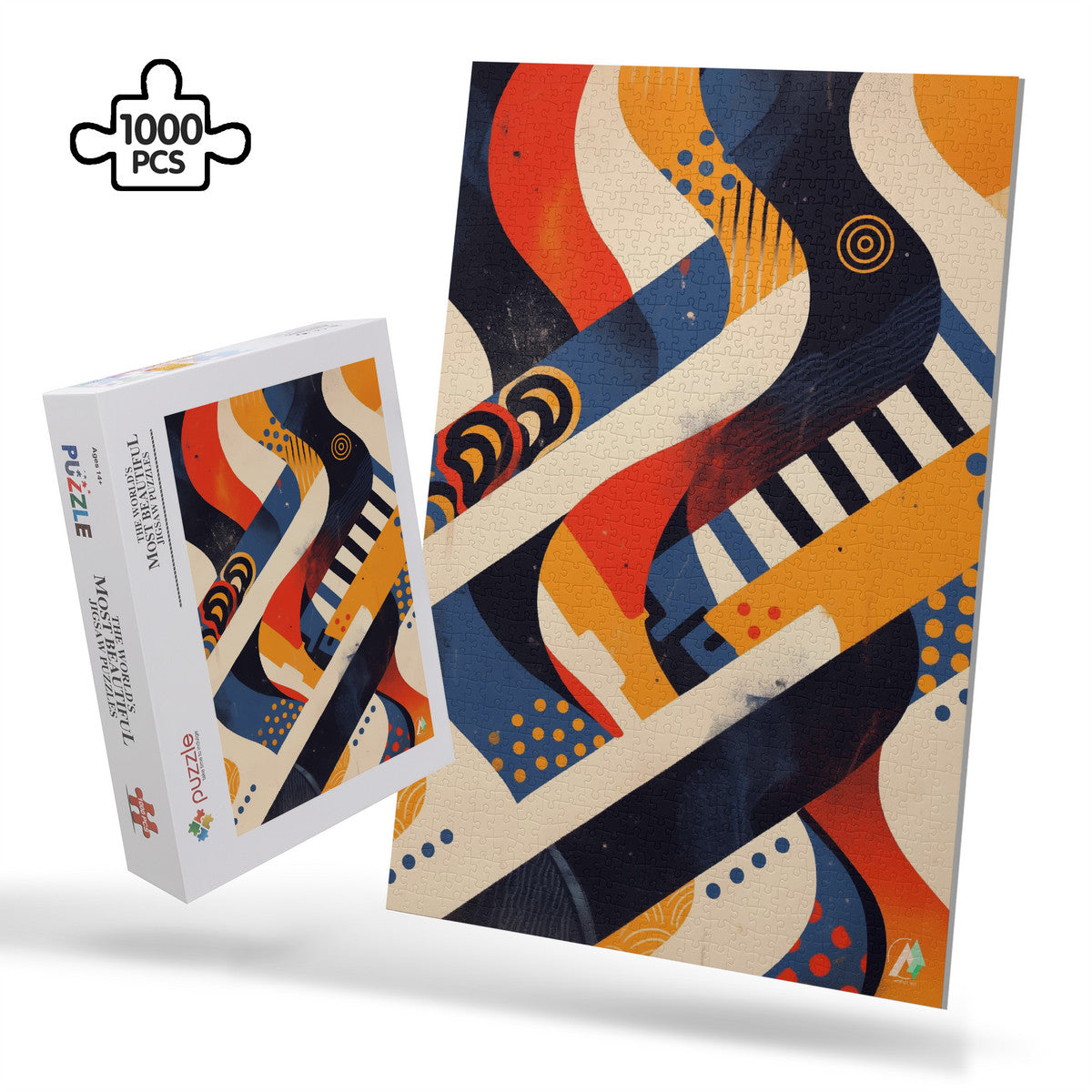 PUZZLE_V1 Cardboard Jigsaw Puzzle (1000-Piece)