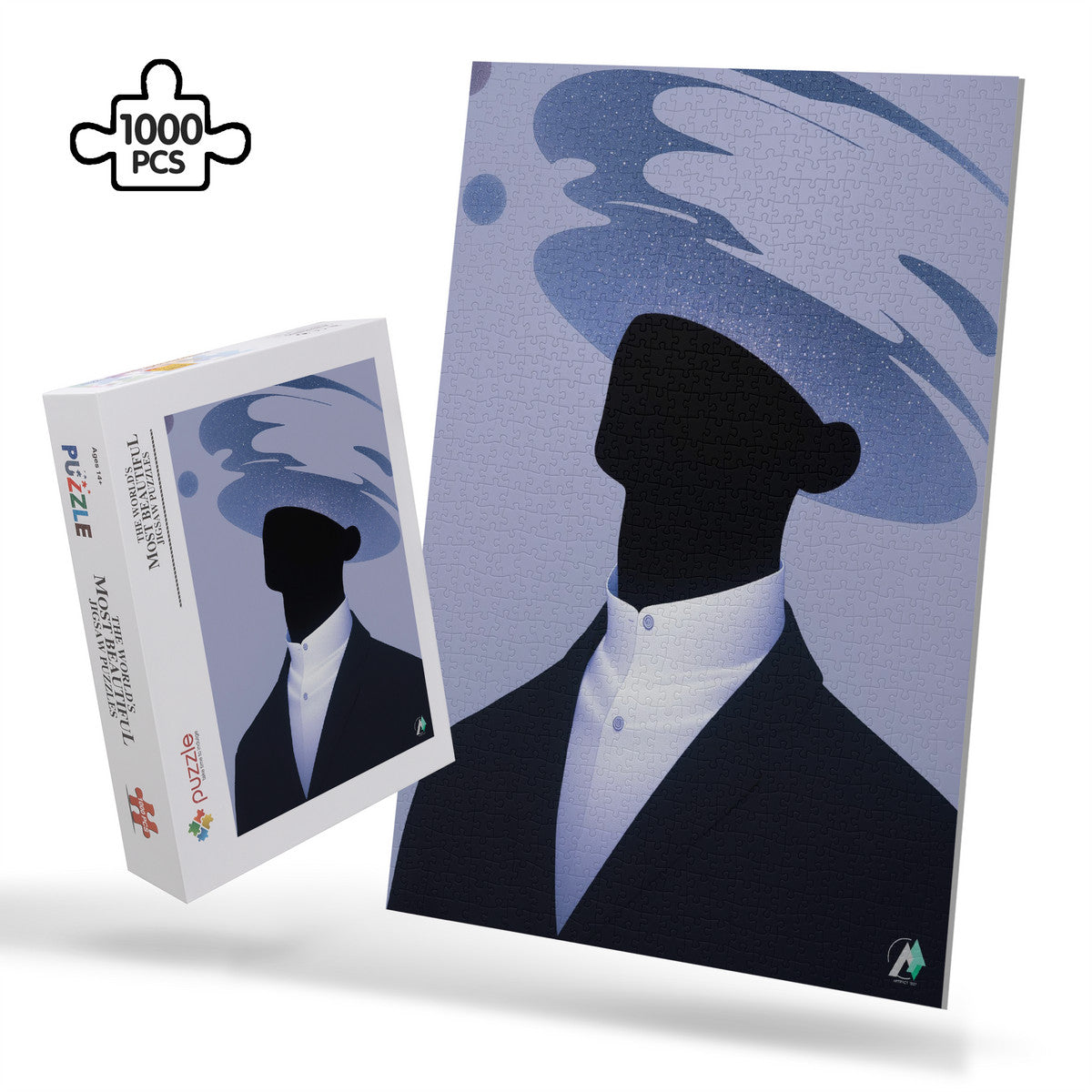 PUZZLE_V1 Cardboard Jigsaw Puzzle (1000-Piece)
