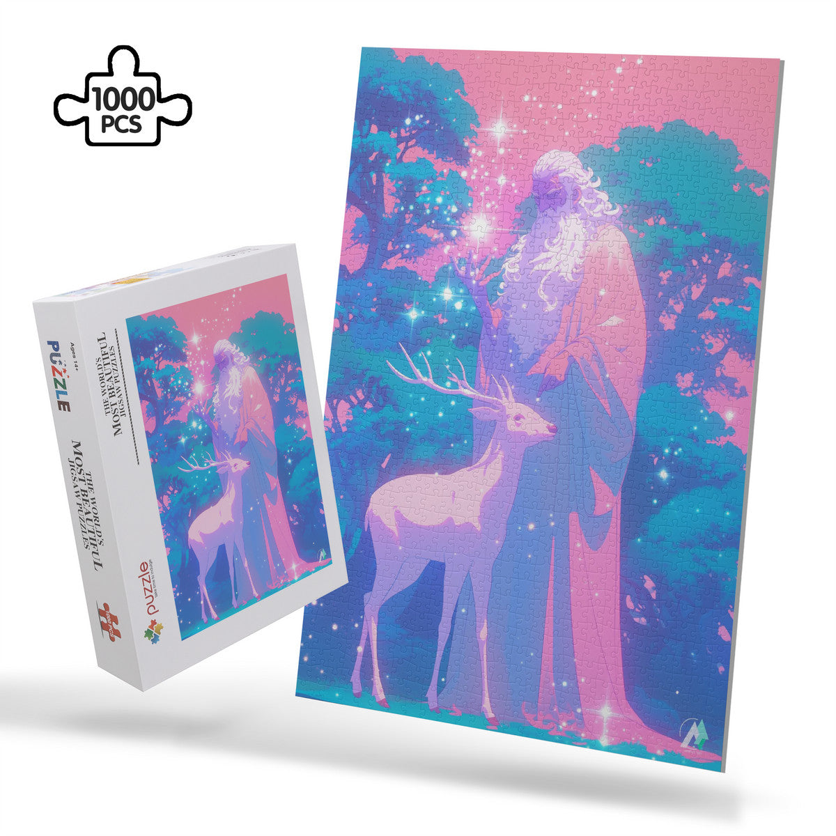 PUZZLE_V1 Cardboard Jigsaw Puzzle (1000-Piece)