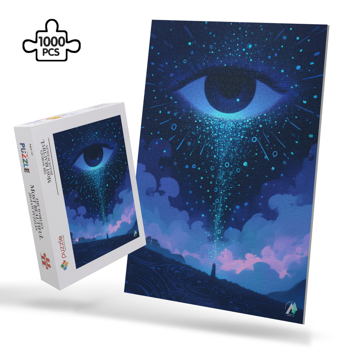 PUZZLE_V1 Cardboard Jigsaw Puzzle (1000-Piece)