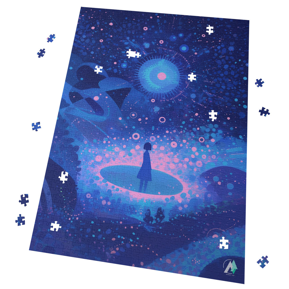 PUZZLE_V1 Cardboard Jigsaw Puzzle (1000-Piece)