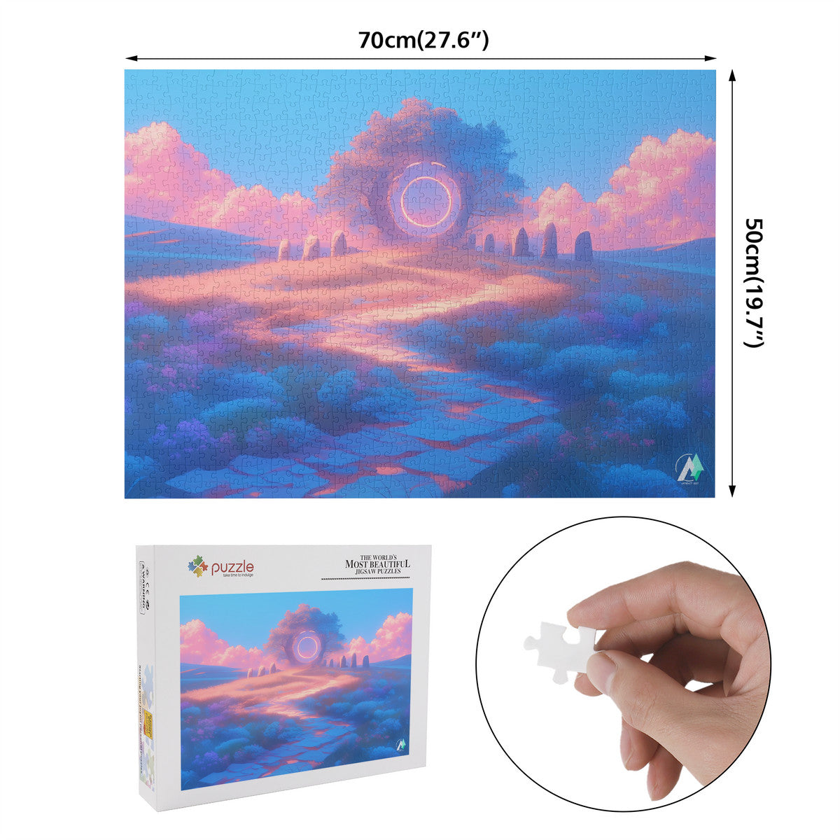 PUZZLE_H1 Cardboard Jigsaw Puzzle (1000-Piece)