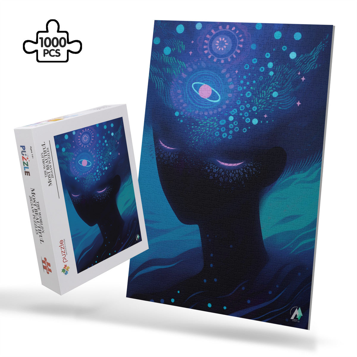 PUZZLE_V1 Cardboard Jigsaw Puzzle (1000-Piece)