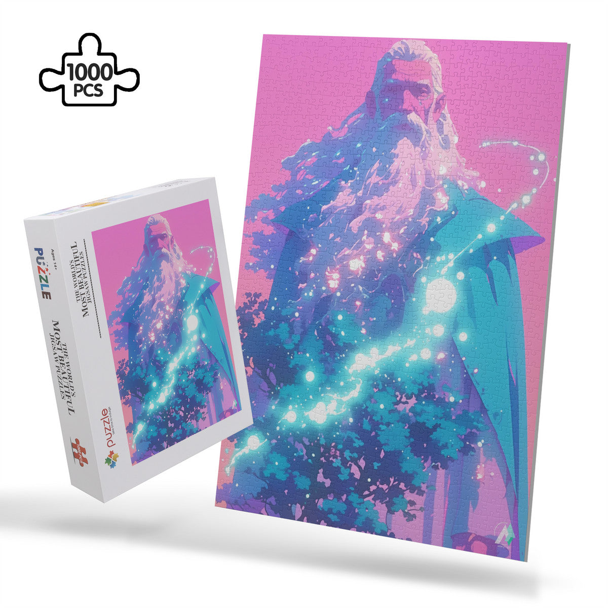 PUZZLE_V1 Cardboard Jigsaw Puzzle (1000-Piece)