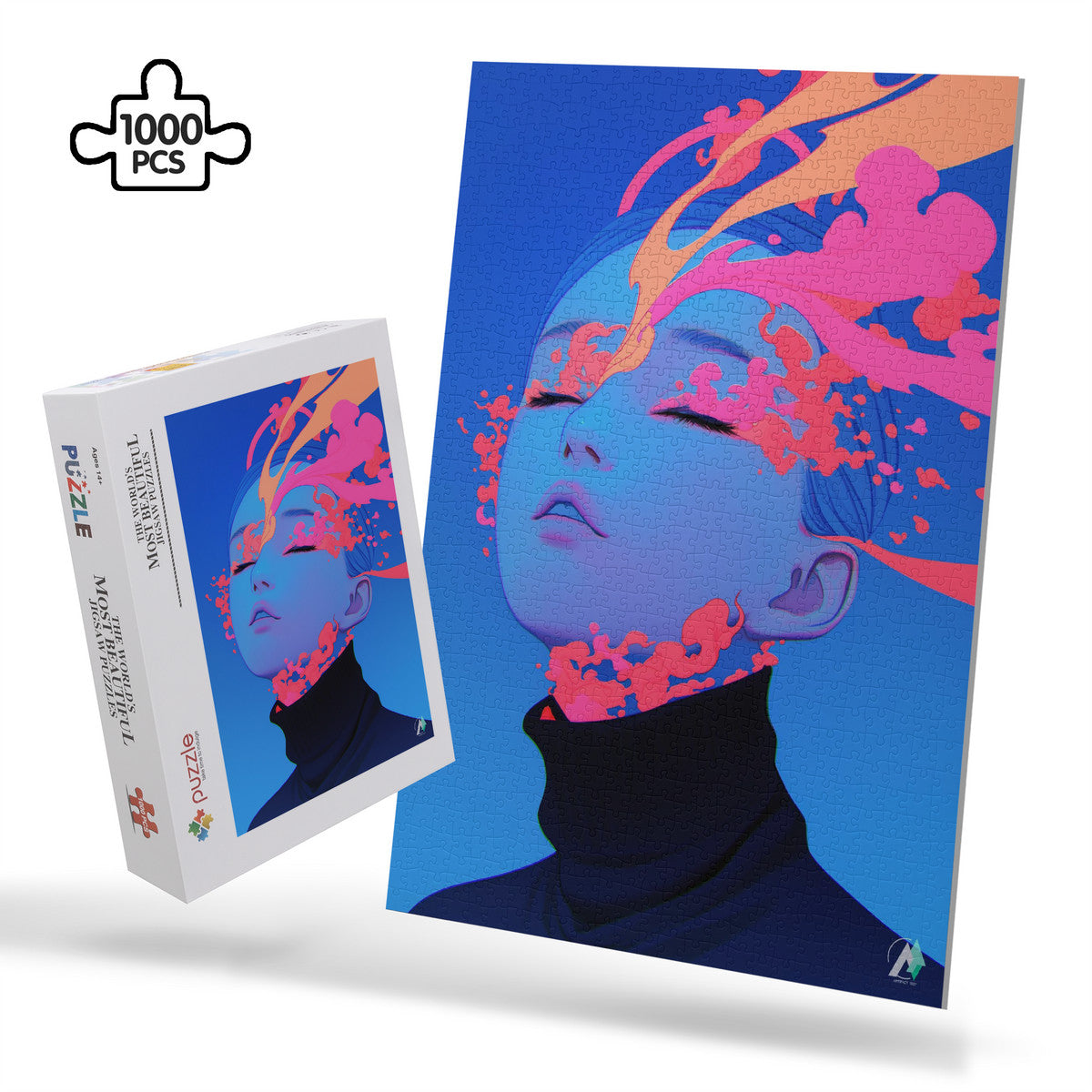 PUZZLE_V1 Cardboard Jigsaw Puzzle (1000-Piece)