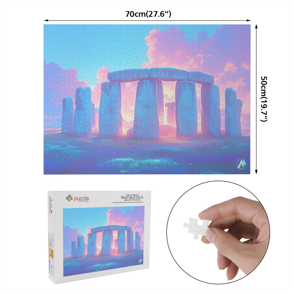 PUZZLE_H1 Cardboard Jigsaw Puzzle (1000-Piece)