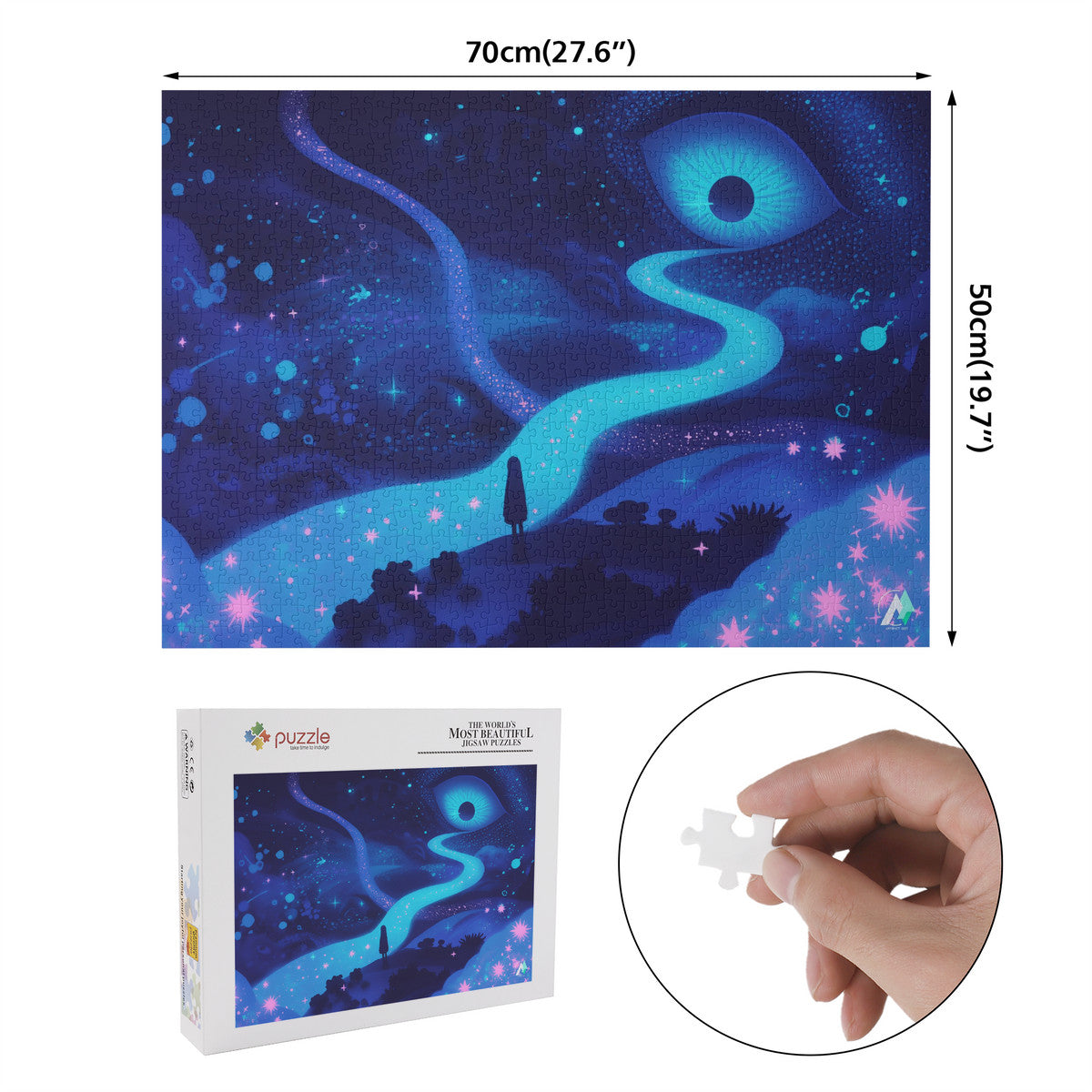 PUZZLE_H1 Cardboard Jigsaw Puzzle (1000-Piece)