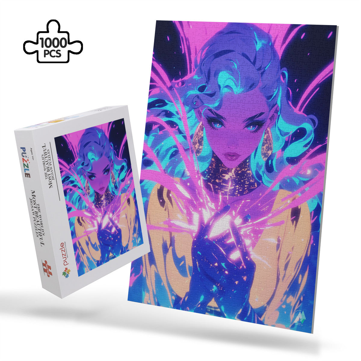 PUZZLE_V1 Cardboard Jigsaw Puzzle (1000-Piece)