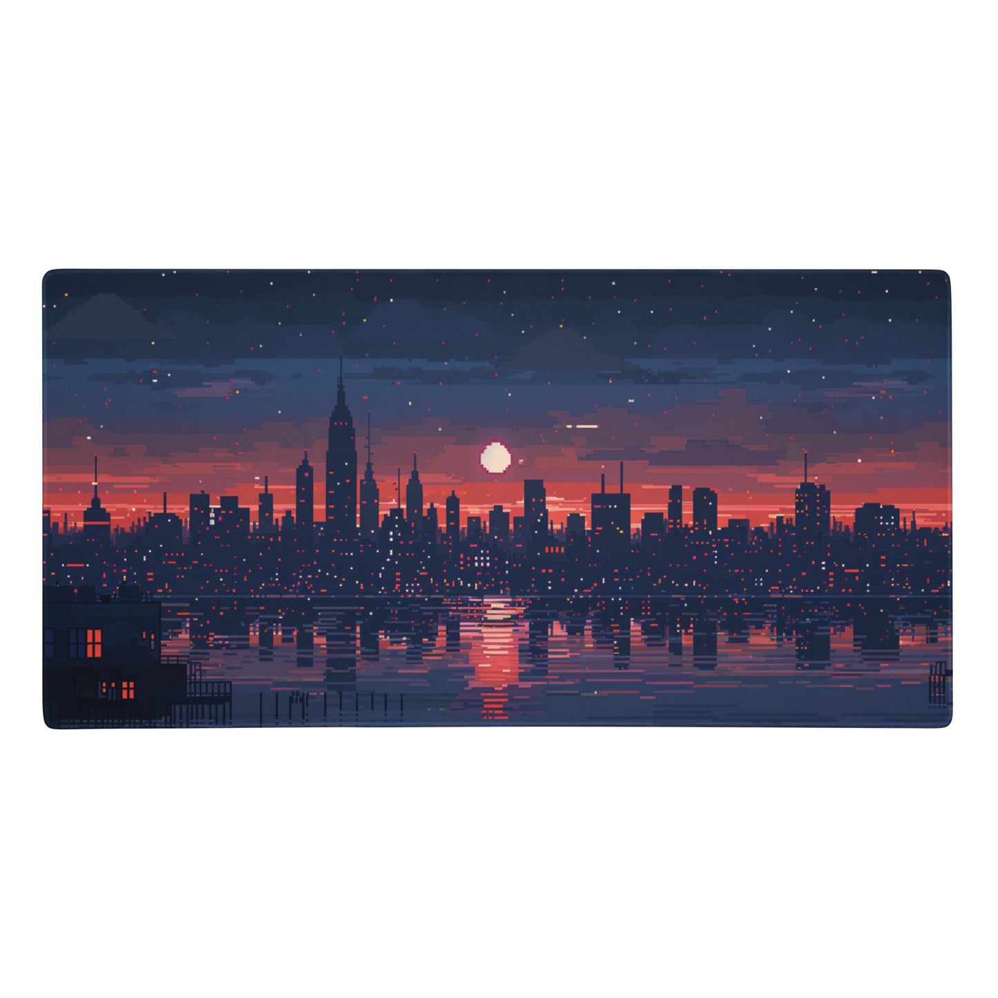 XXL gaming mouse pad, mouse pad, desk mat, gaming mat, gaming pad, best gaming mouse pad, border stitching, durable gaming mouse pad, Jewel in a Kingdom II Bound artwork