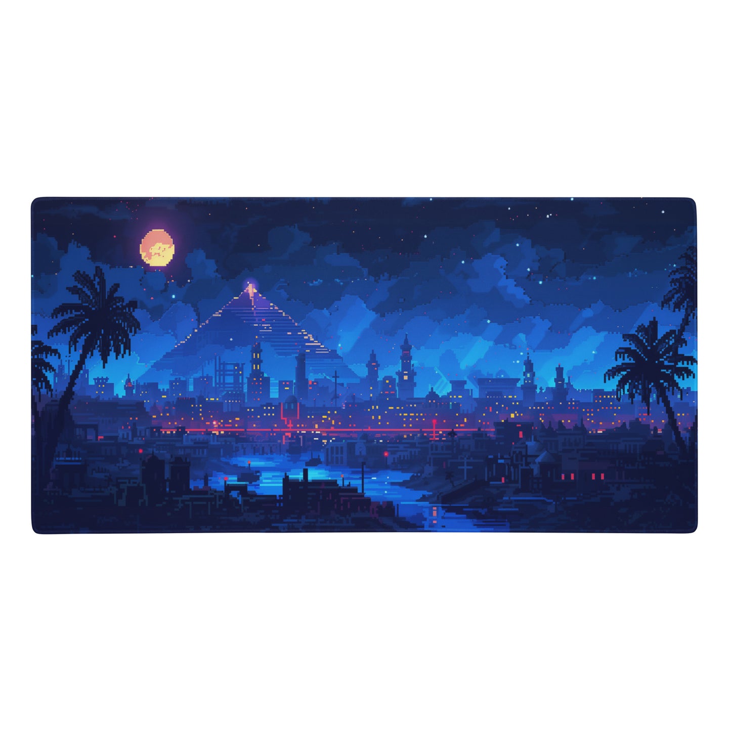 XXL gaming mouse pad, mouse pad, desk mat, gaming mat, gaming pad, best gaming mouse pad, border stitching, durable gaming mouse pad, Jewel in a Kingdom III Bound artwork