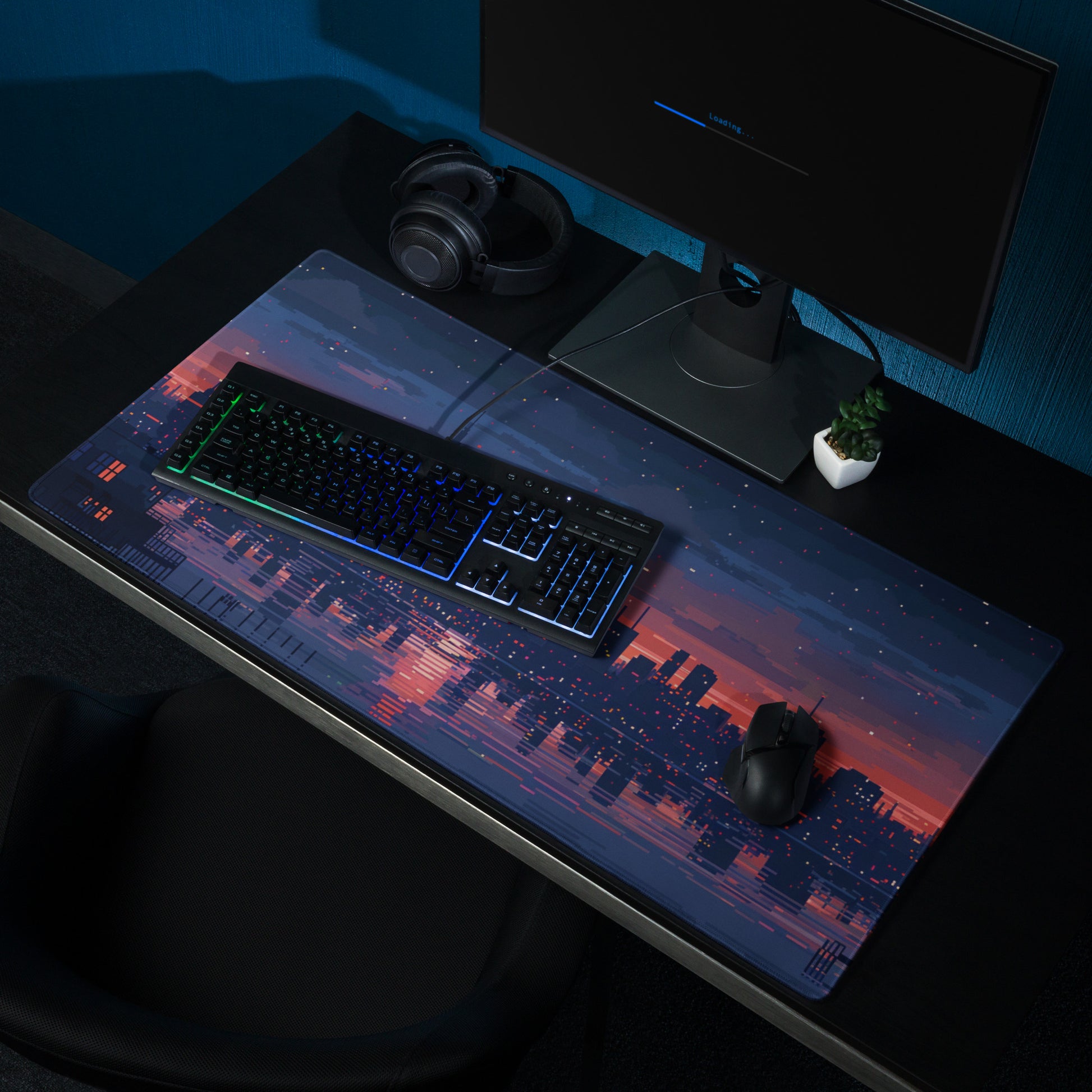 XXL gaming mouse pad, mouse pad, desk mat, gaming mat, gaming pad, best gaming mouse pad, border stitching, durable gaming mouse pad, Jewel in a Kingdom II Bound artwork