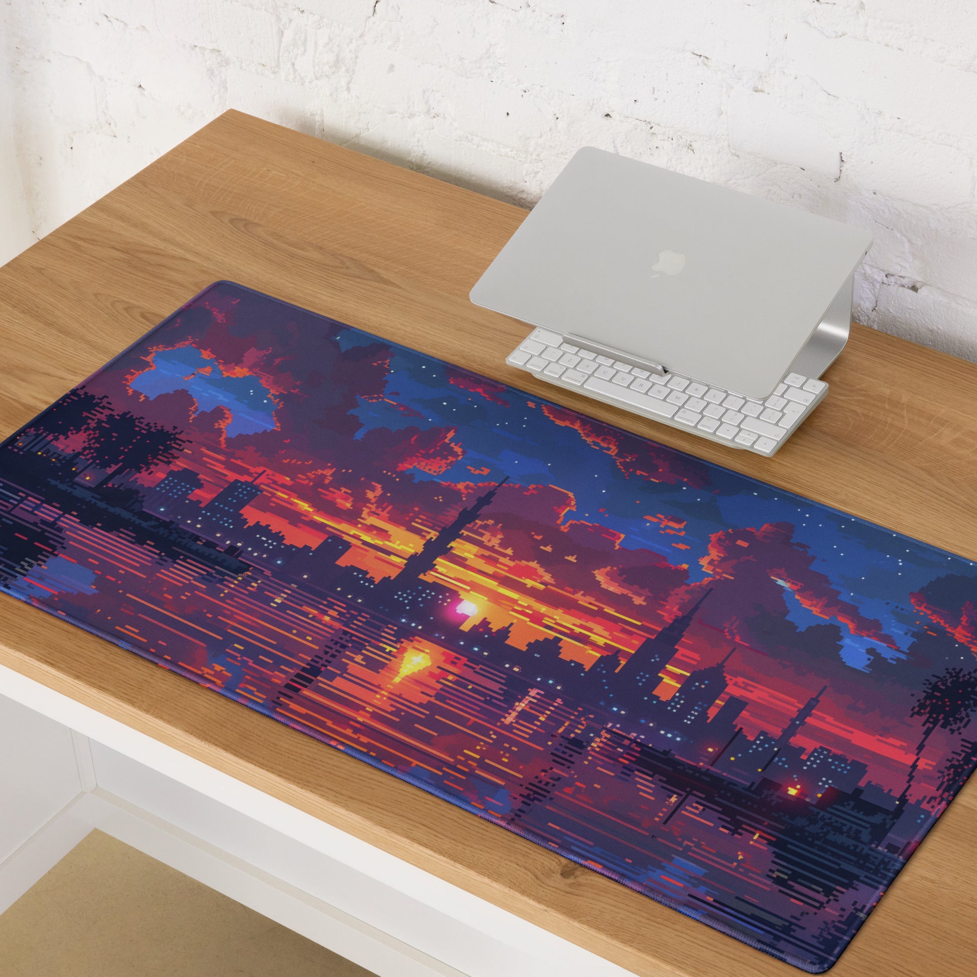 XXL gaming mouse pad, mouse pad, desk mat, gaming mat, gaming pad, best gaming mouse pad, border stitching, durable gaming mouse pad, Jewel in a Kingdom I artwork