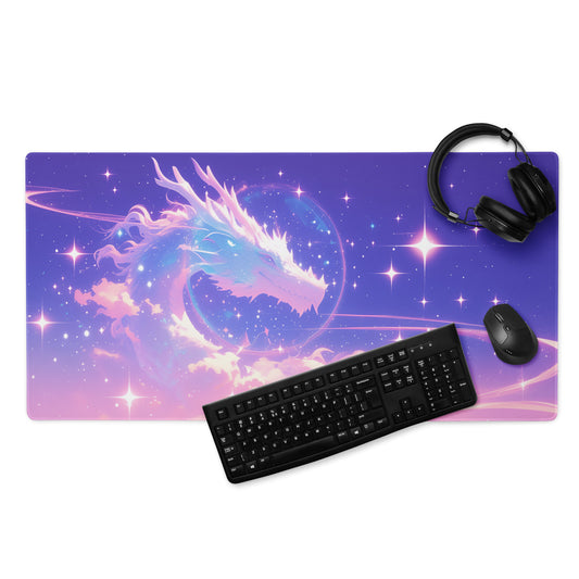 XXL gaming mouse pad, mouse pad, desk mat, gaming mat, gaming pad, best gaming mouse pad, border stitching, durable gaming mouse pad, Empyreal Dragon artwork