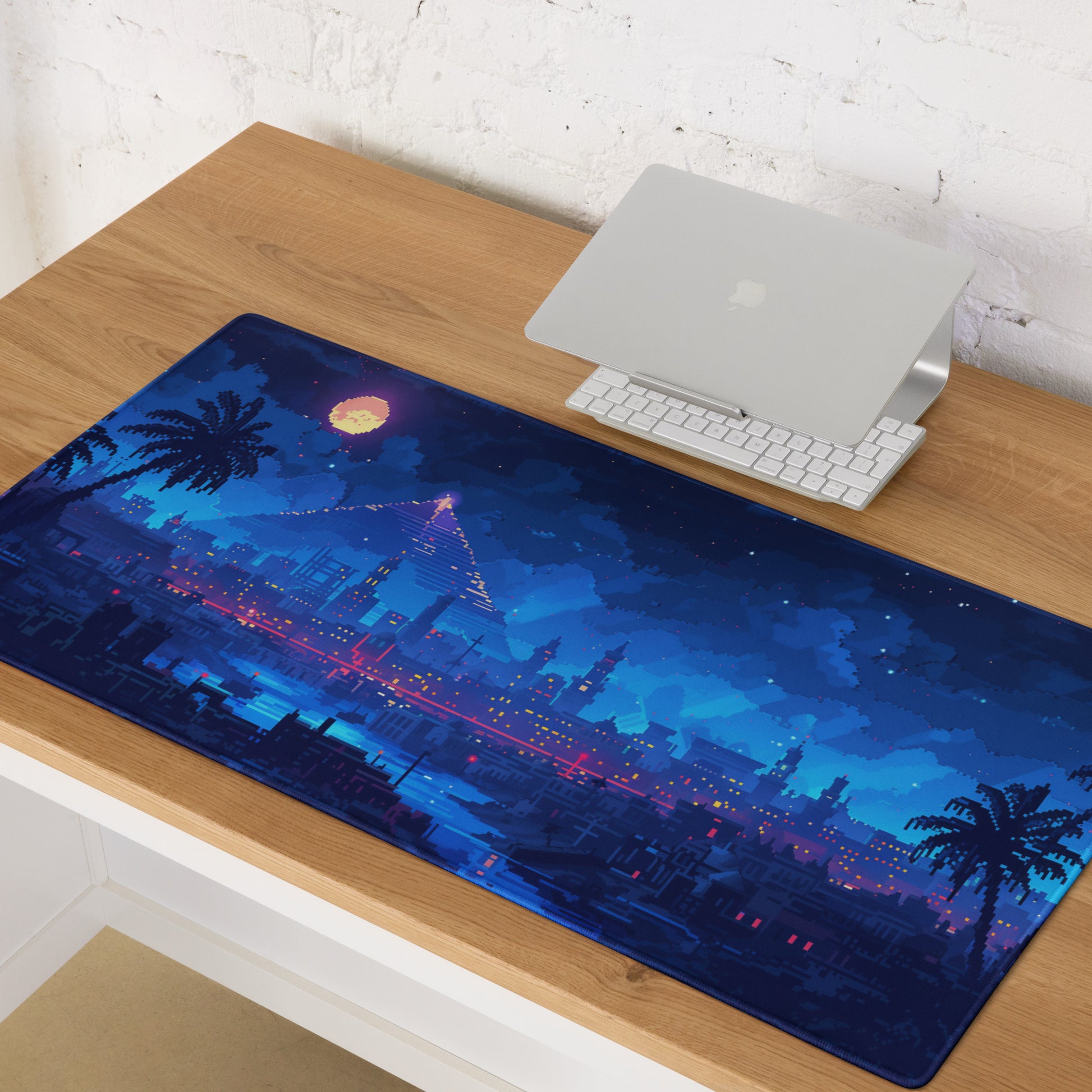 XXL gaming mouse pad, mouse pad, desk mat, gaming mat, gaming pad, best gaming mouse pad, border stitching, durable gaming mouse pad, Jewel in a Kingdom III Bound artwork