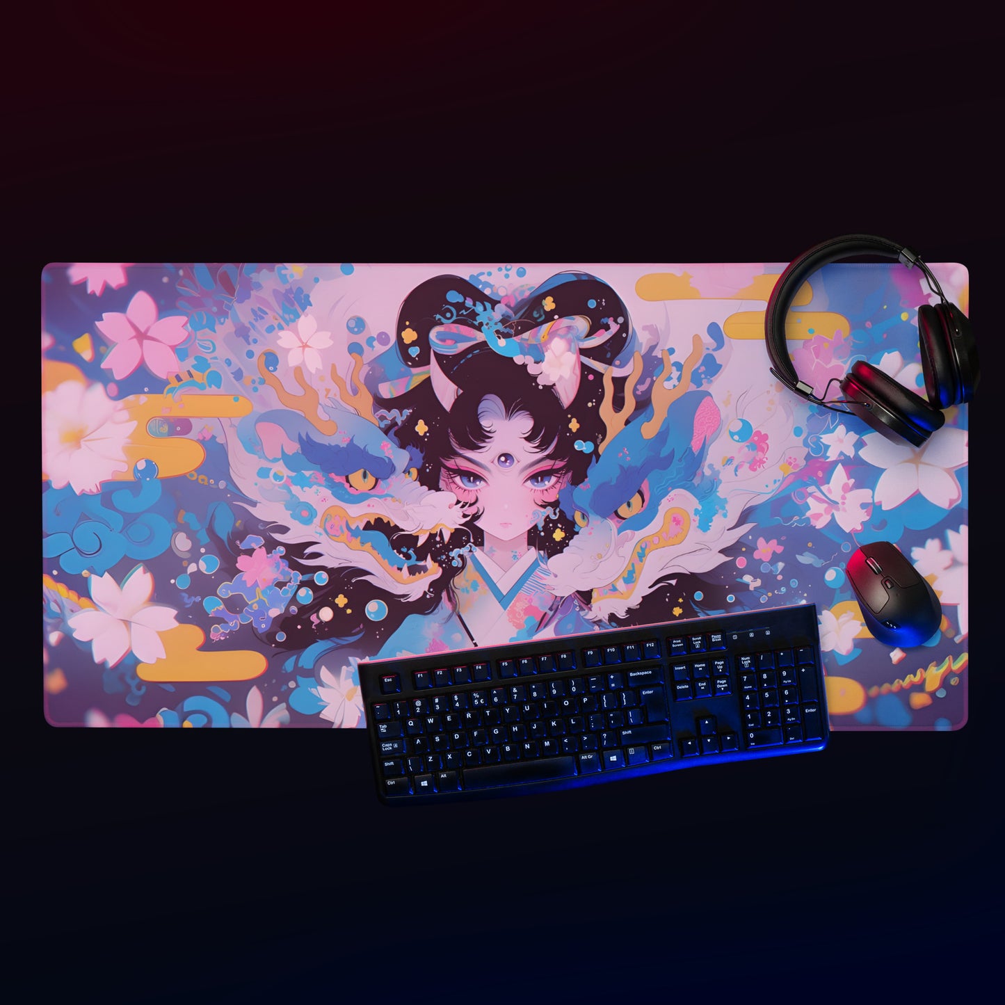 Hanaoni II | Gaming Mouse Pad
