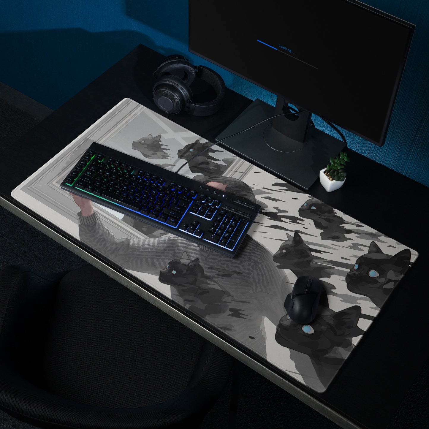 Familiar Felines I | Gaming Mouse Pad