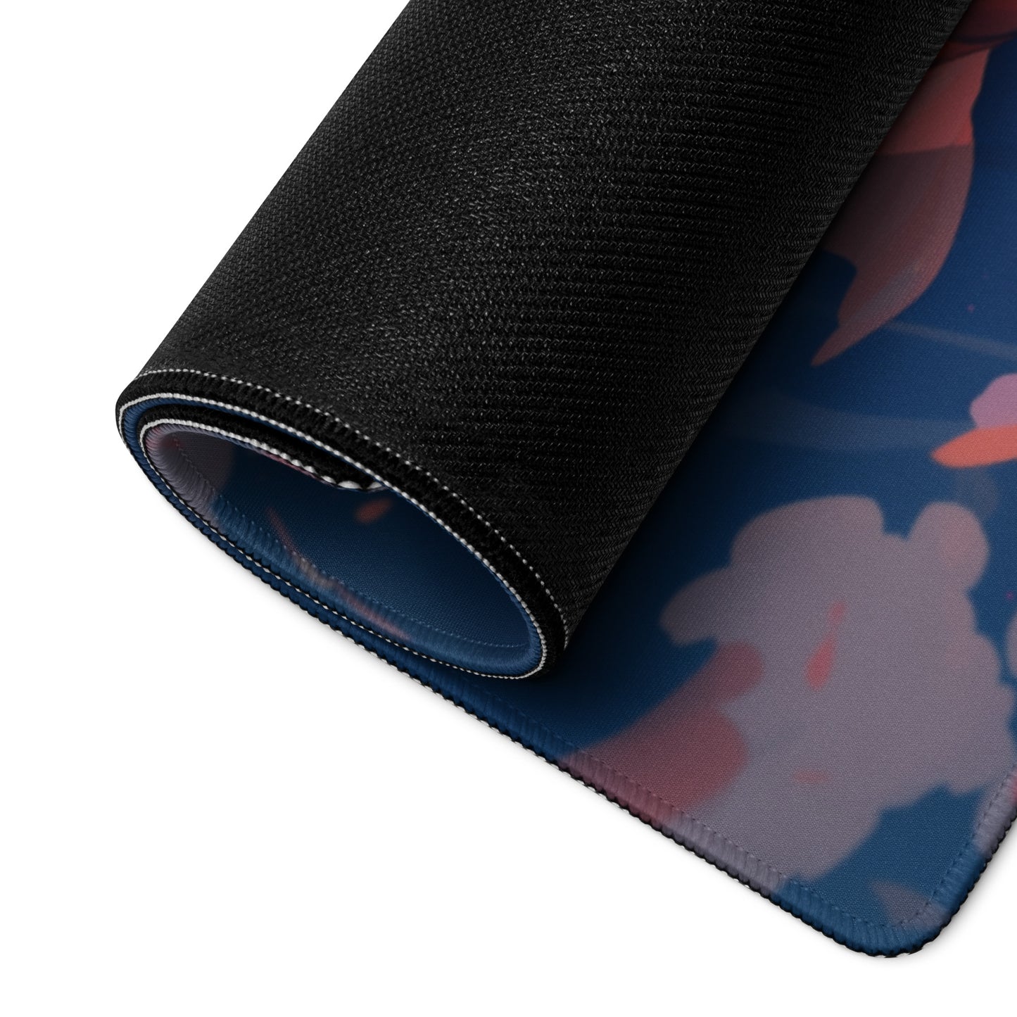 XXL gaming mouse pad, mouse pad, desk mat, gaming mat, gaming pad, best gaming mouse pad, border stitching, durable gaming mouse pad, Nishikigoi "Koi" Reflections artwork