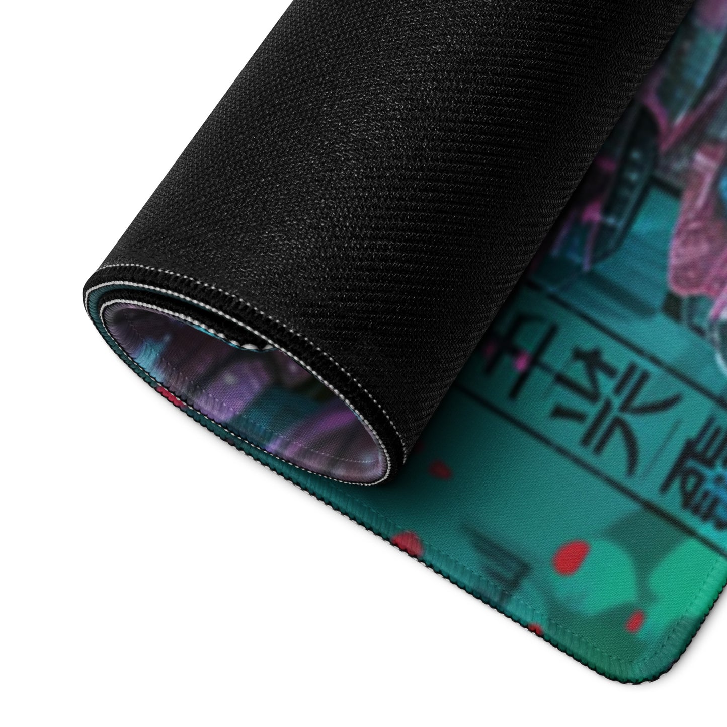 XXL gaming mouse pad, mouse pad, desk mat, gaming mat, gaming pad, best gaming mouse pad, border stitching, durable gaming mouse pad, Faetally Bound artwork