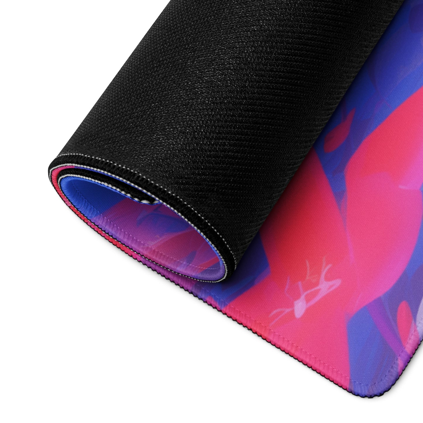 XXL gaming mouse pad, mouse pad, desk mat, gaming mat, gaming pad, best gaming mouse pad, border stitching, durable gaming mouse pad, Petal Passage artwork