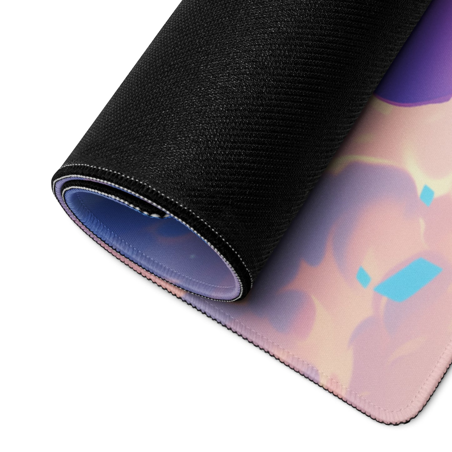 XXL gaming mouse pad, mouse pad, desk mat, gaming mat, gaming pad, best gaming mouse pad, border stitching, durable gaming mouse pad, Seraphim's Elegance II artwork