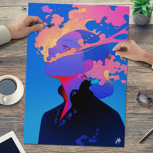 PUZZLE_V1 Cardboard Jigsaw Puzzle (1000-Piece)