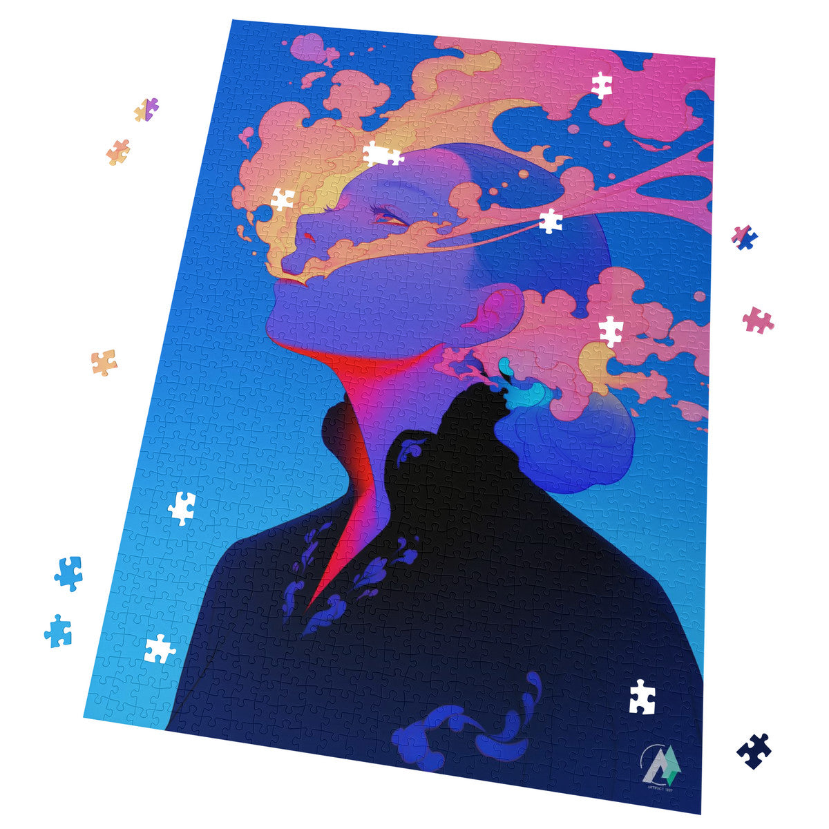 PUZZLE_V1 Cardboard Jigsaw Puzzle (1000-Piece)