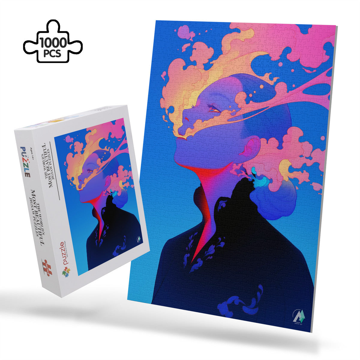 PUZZLE_V1 Cardboard Jigsaw Puzzle (1000-Piece)