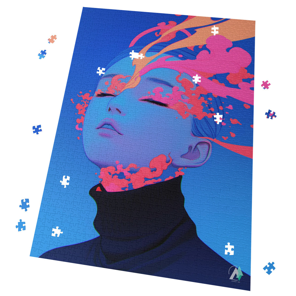 PUZZLE_V1 Cardboard Jigsaw Puzzle (1000-Piece)