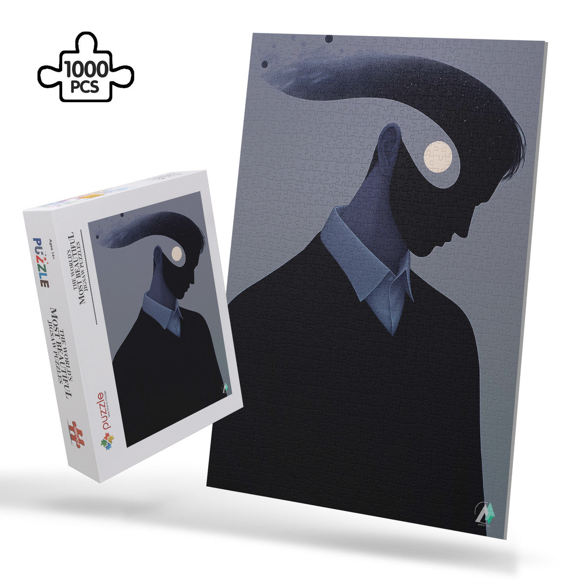 PUZZLE_V1 Cardboard Jigsaw Puzzle (1000-Piece)