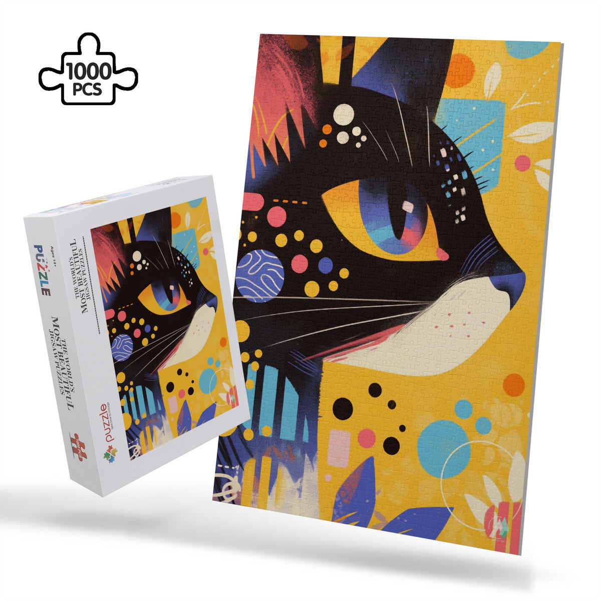 PUZZLE_V1 Cardboard Jigsaw Puzzle (1000-Piece)