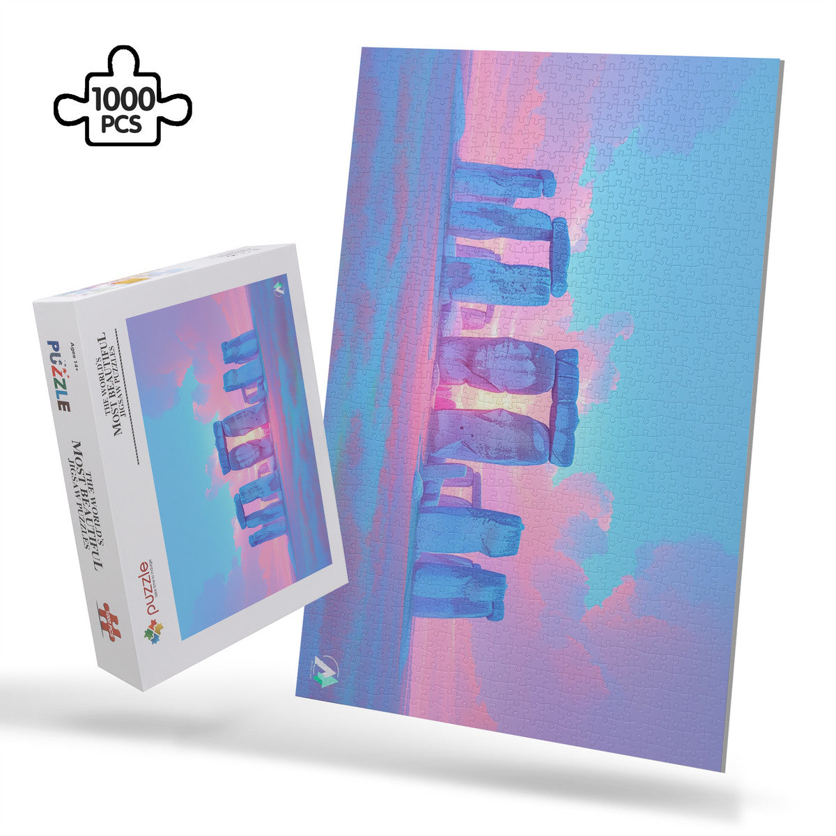 PUZZLE_H1 Cardboard Jigsaw Puzzle (1000-Piece)