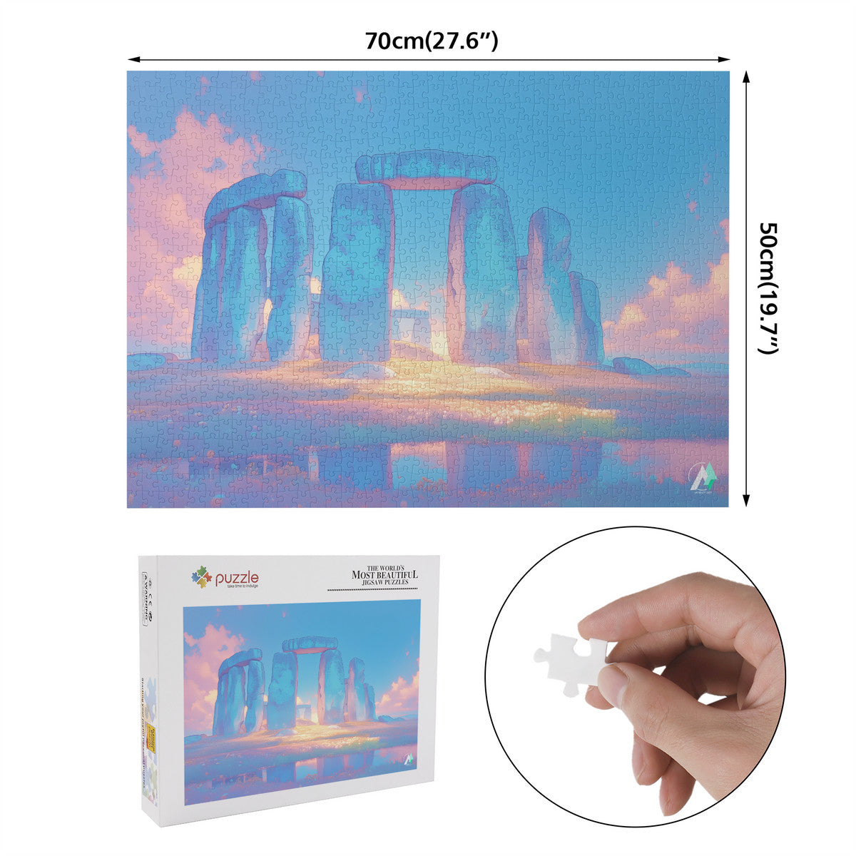 PUZZLE_H1 Cardboard Jigsaw Puzzle (1000-Piece)