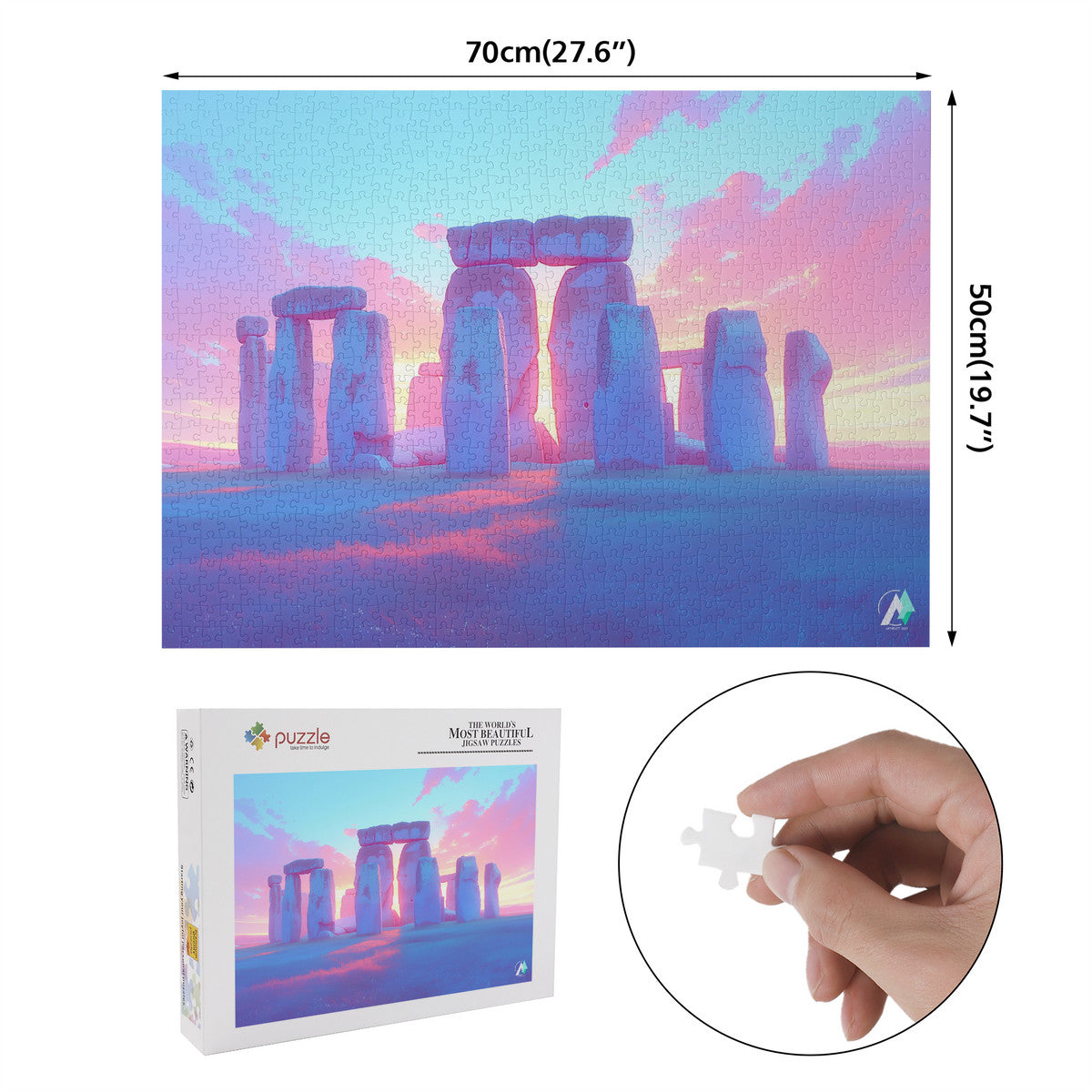 PUZZLE_H1 Cardboard Jigsaw Puzzle (1000-Piece)
