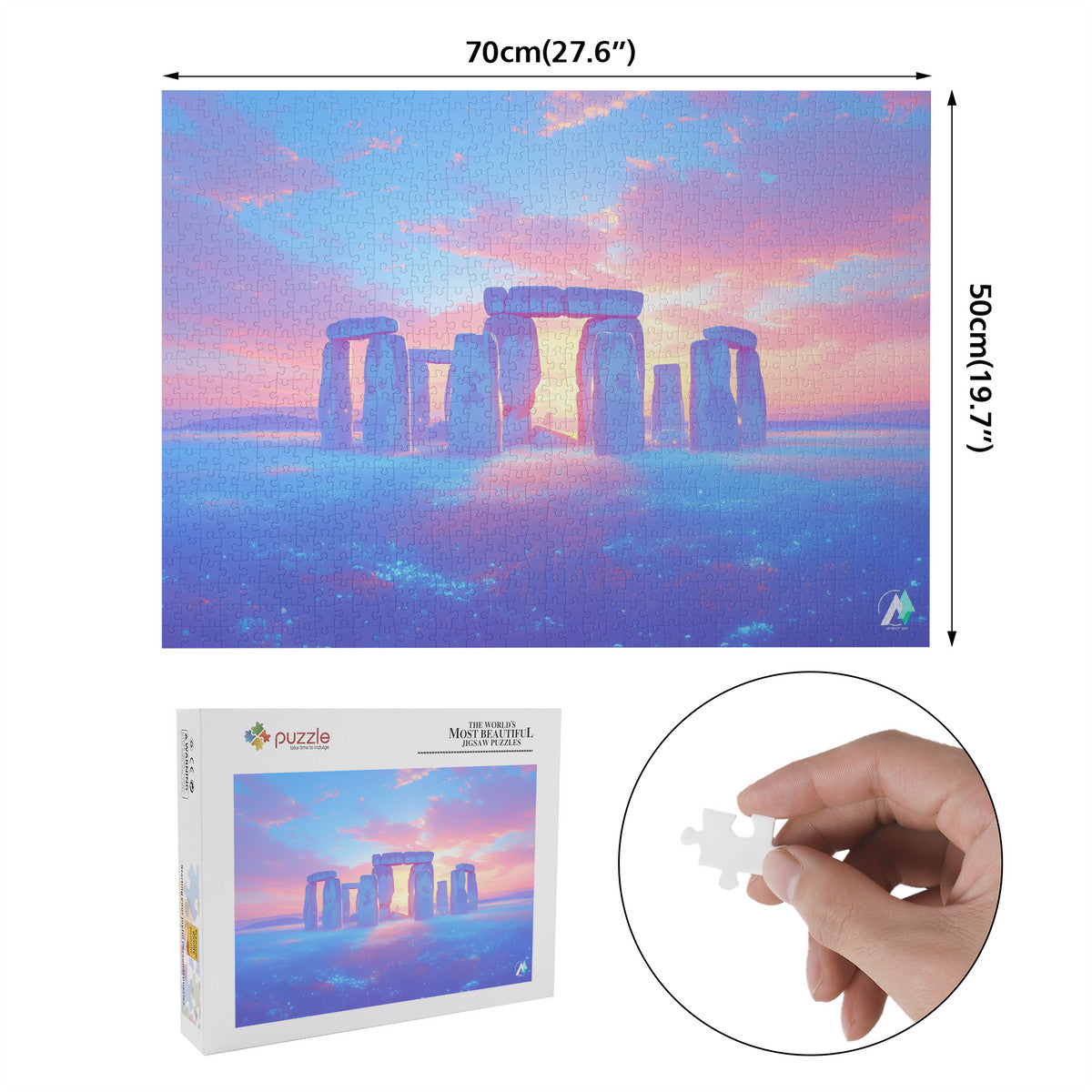 PUZZLE_H1 Cardboard Jigsaw Puzzle (1000-Piece)