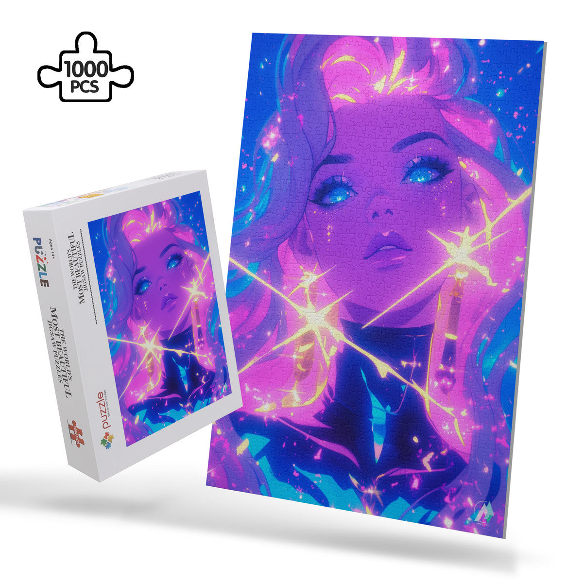 PUZZLE_V1 Cardboard Jigsaw Puzzle (1000-Piece)