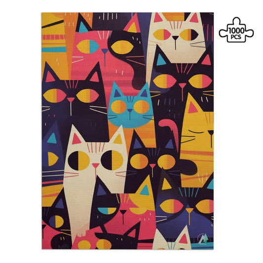 PUZZLE_V1 Cardboard Jigsaw Puzzle (1000-Piece)
