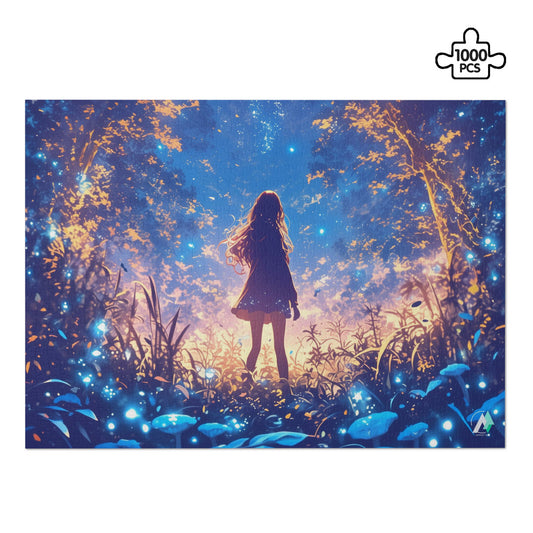 fantasy landscape magical forest fairies jigsaw puzzle