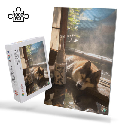 dog pet husky animal jigsaw puzzle