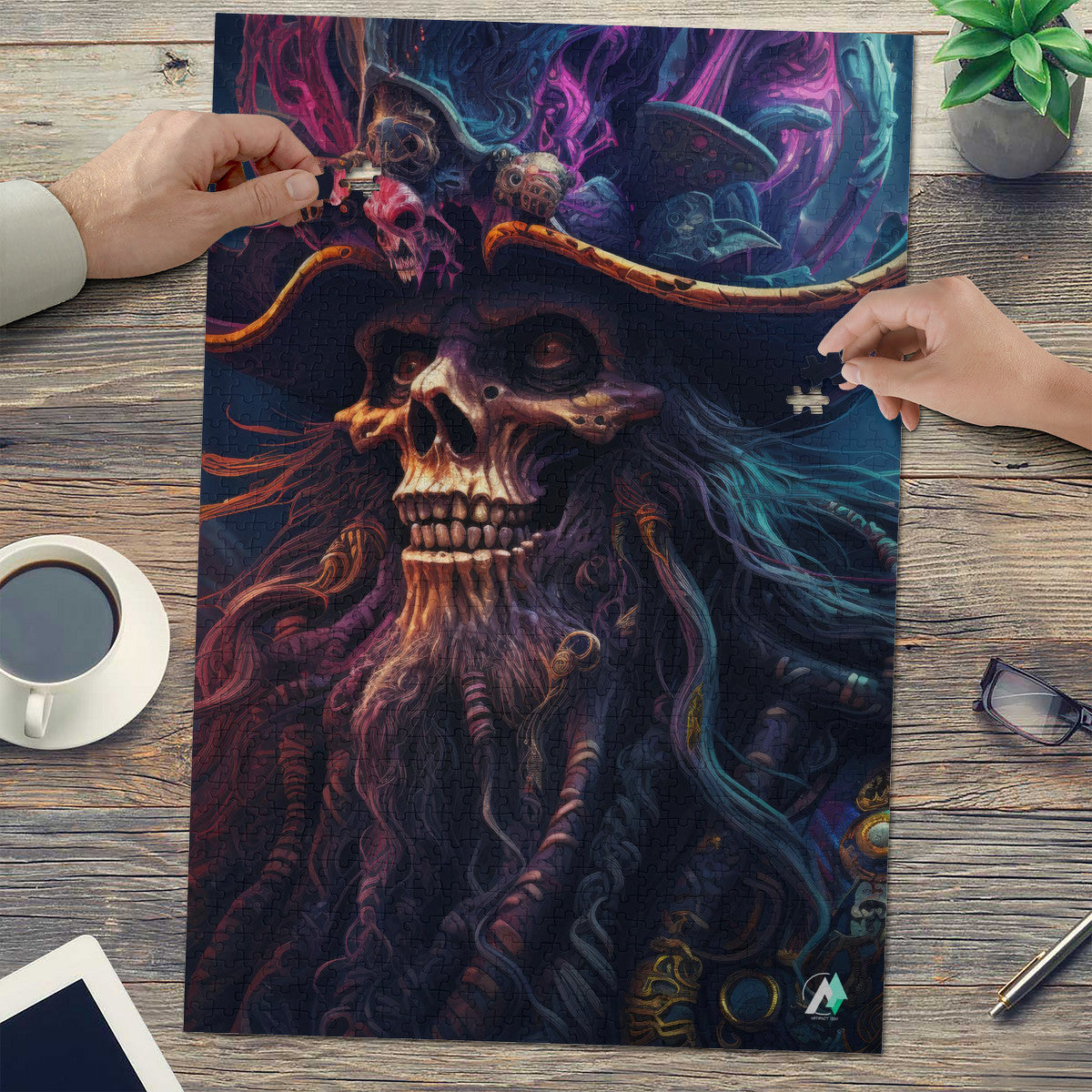 fantasy spooky scary pirate lord jigsaw puzzle