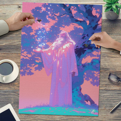 PUZZLE_V1 Cardboard Jigsaw Puzzle (1000-Piece)