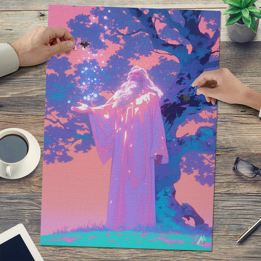 PUZZLE_V1 Cardboard Jigsaw Puzzle (1000-Piece)